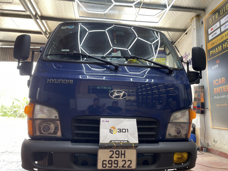 Độ đèn nâng cấp ánh sáng Nâng cấp bi led gầm GTR TITAN 301 cho xe hyundai mighty n250