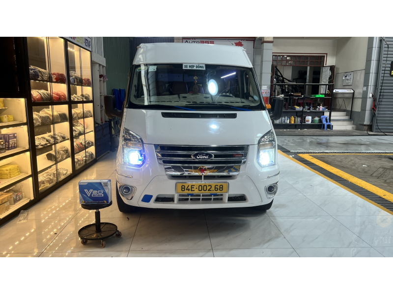 Độ đèn nâng cấp ánh sáng BI LED X-LIGHT V20 BASE (2024) CHO XE FORD TRANSIT 2016 - CẦN THƠ 00268 - 12/05/2024