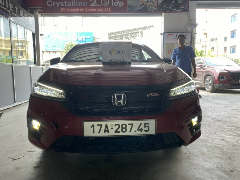 Độ đèn nâng cấp ánh sáng Nâng cấp ánh sáng cho xe Honda City