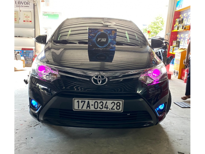 Độ đèn nâng cấp ánh sáng Nâng cấp ánh sáng cho xe Toyota Vios