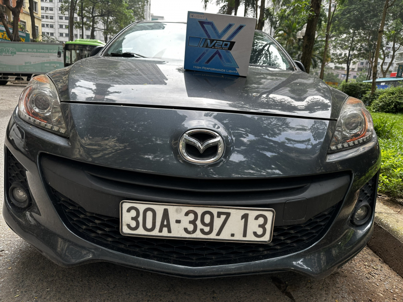 Độ đèn nâng cấp ánh sáng MAZDA 