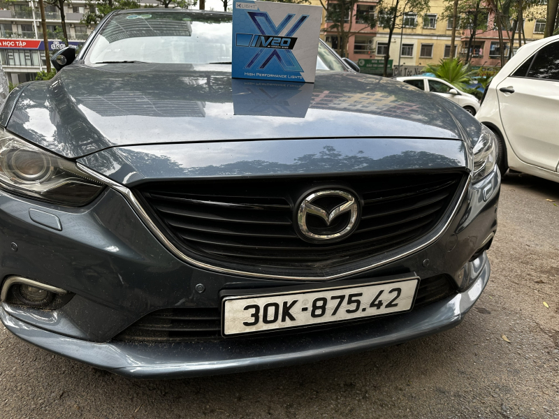 Độ đèn nâng cấp ánh sáng MAZDA 