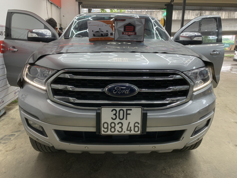 Độ đèn nâng cấp ánh sáng Nâng cấp ánh sáng bi gầm X3 pro cho xe ford everest 30k98346