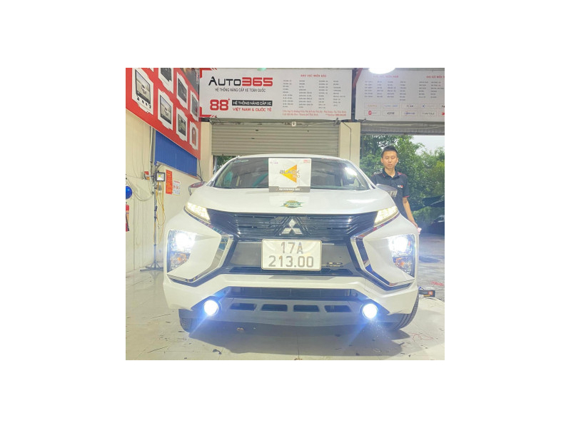 Độ đèn nâng cấp ánh sáng Mitsubishi xpander