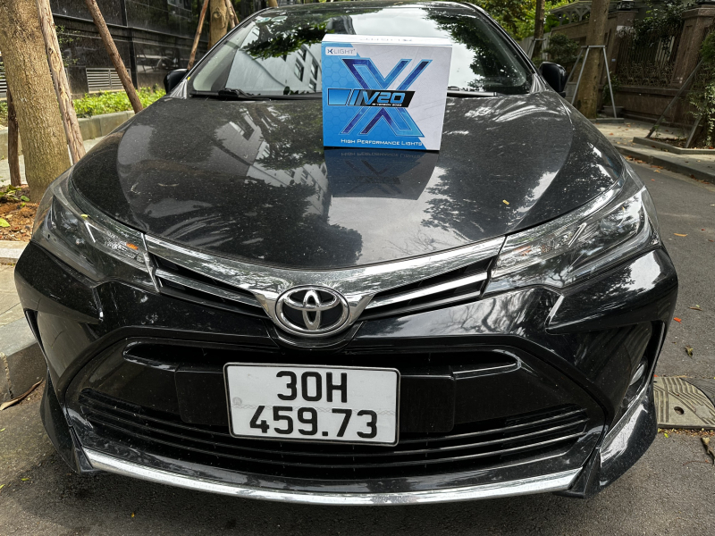 Độ đèn nâng cấp ánh sáng TOYOTA 