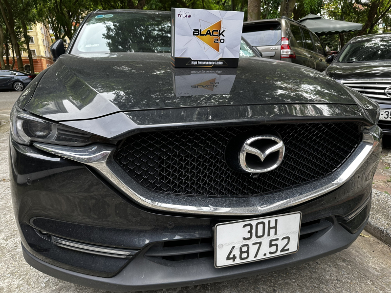 Độ đèn nâng cấp ánh sáng MAZDA 