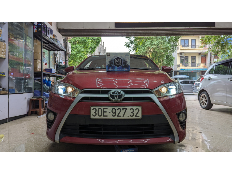 Độ đèn nâng cấp ánh sáng NÂNG CẤP BI LED MATRIX LIGHT M1 MAX TĂNG SÁNG TOYOTA YARIS