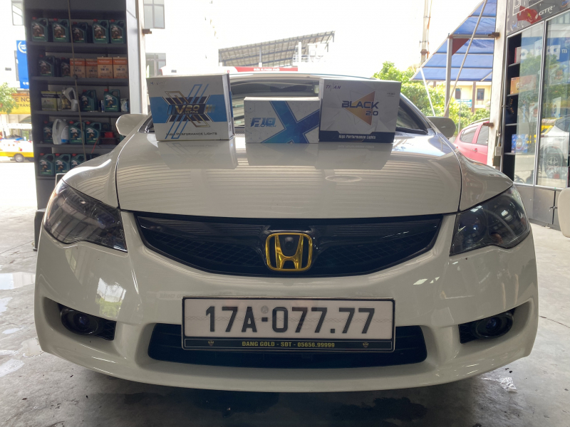 Độ đèn nâng cấp ánh sáng Nâng cấp ánh sáng cho xe Honda Civic