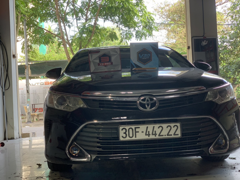 Độ đèn nâng cấp ánh sáng Toyota Camry