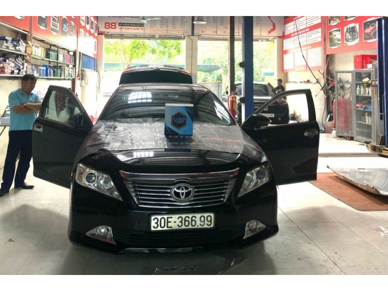 Độ đèn nâng cấp ánh sáng Toyota Camry