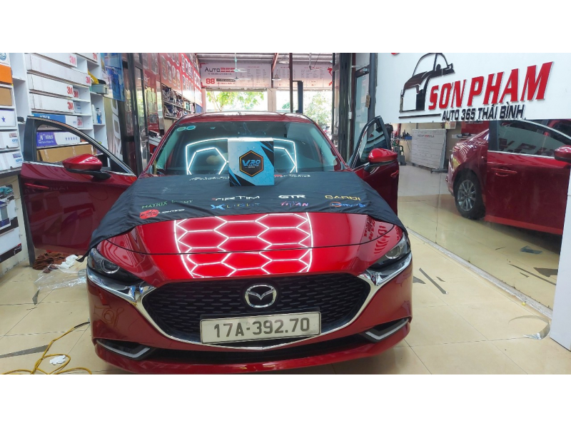 Độ đèn nâng cấp ánh sáng Mazda3