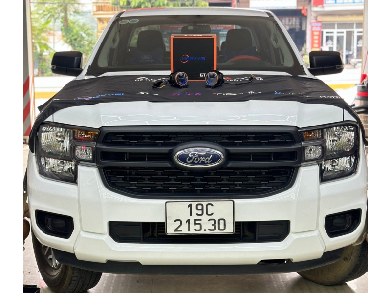 Độ đèn nâng cấp ánh sáng Bi gầm GT-1 Henvvei tăng sáng cho Ford Ranger