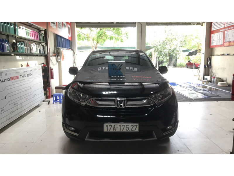 Độ đèn nâng cấp ánh sáng Honda CRV