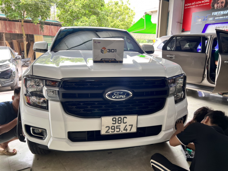 Độ đèn nâng cấp ánh sáng Nâng cấp bi gầm xe Ford