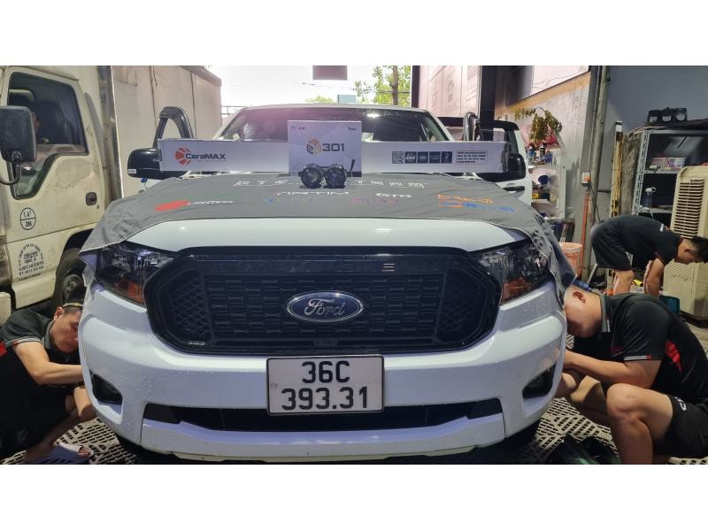 Độ đèn nâng cấp ánh sáng Nâng cấp bi gầm GTR tăng sáng cho Ford Ranger