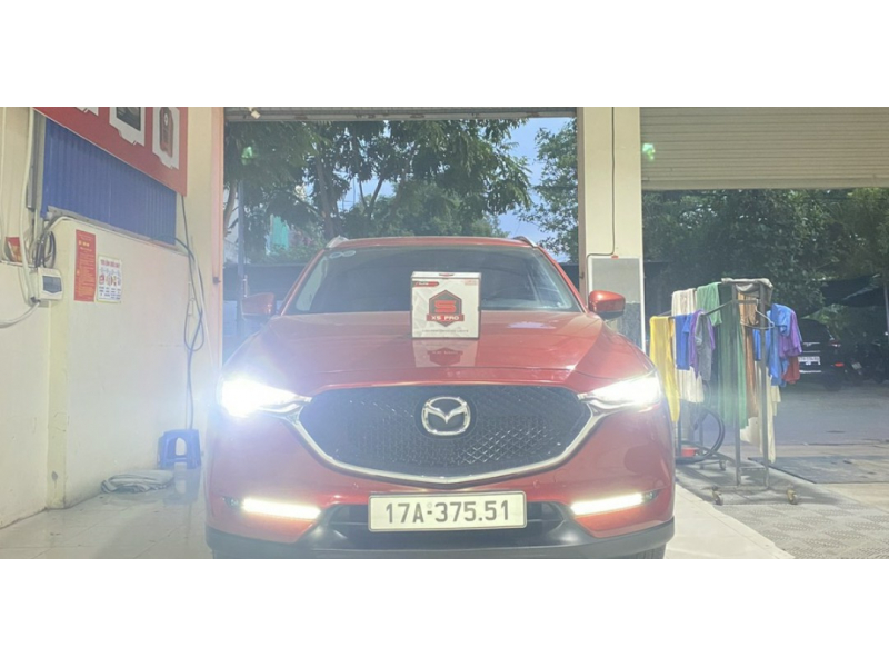 Độ đèn nâng cấp ánh sáng Mazda CX5