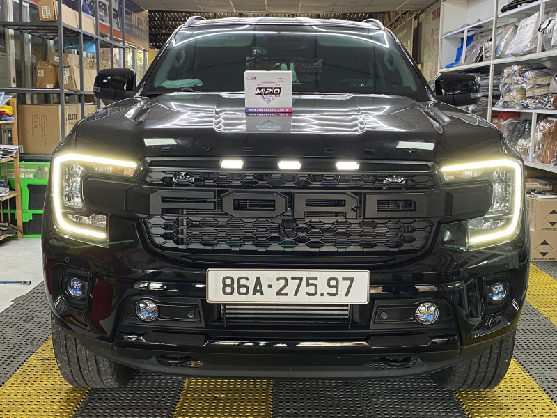 Độ đèn nâng cấp ánh sáng Nâng cấp tăng sáng GTR Ford Everest