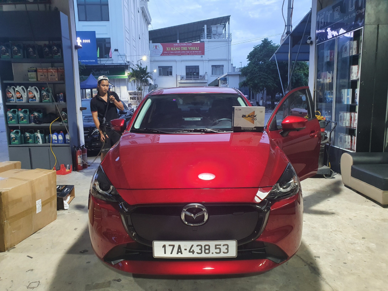 Độ đèn nâng cấp ánh sáng Nâng cấp ánh sáng cho xe Mazda 2