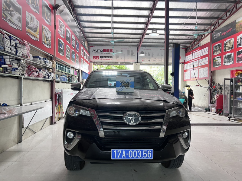 Độ đèn nâng cấp ánh sáng Fortuner