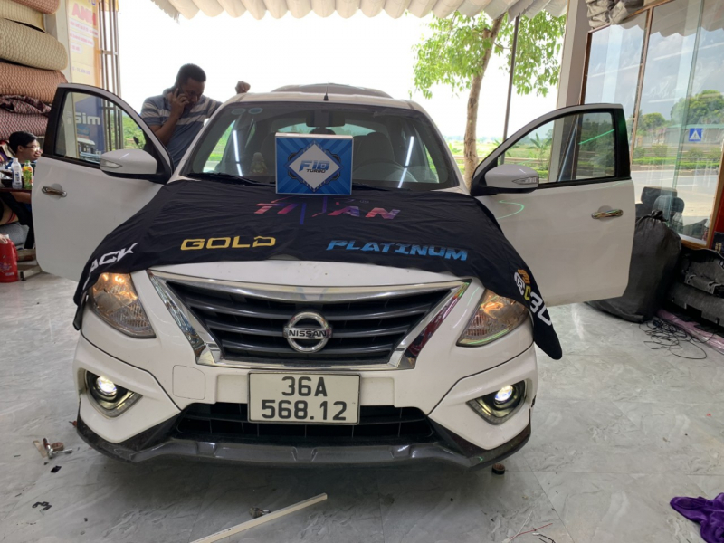 Độ đèn nâng cấp ánh sáng NÂNG CẤP BI GẦM XE NISSAN SUNNY