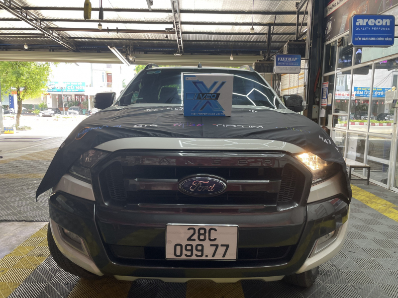 Độ đèn nâng cấp ánh sáng Nâng cấp tăng sáng cho Ford Ranger