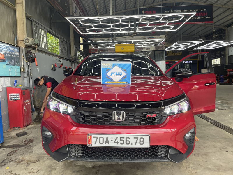 Độ đèn nâng cấp ánh sáng Nâng cấp bi gầm cho Honda City 