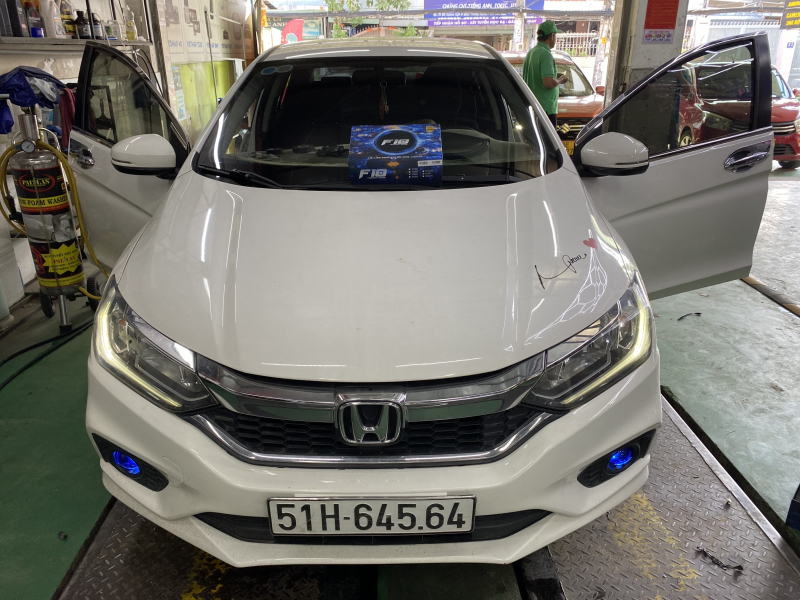 Độ đèn nâng cấp ánh sáng Nâng cấp ánh sáng đèn gầm Honda City