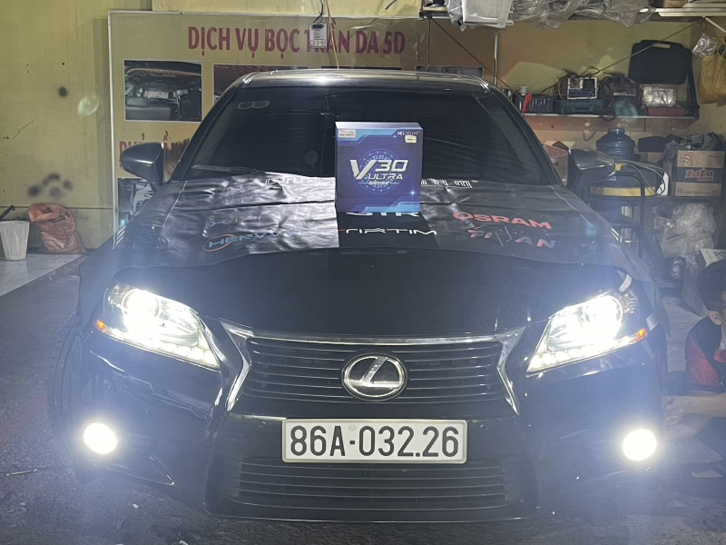 Độ đèn nâng cấp ánh sáng Nâng cấp bi led GTR tăng sáng Lexus