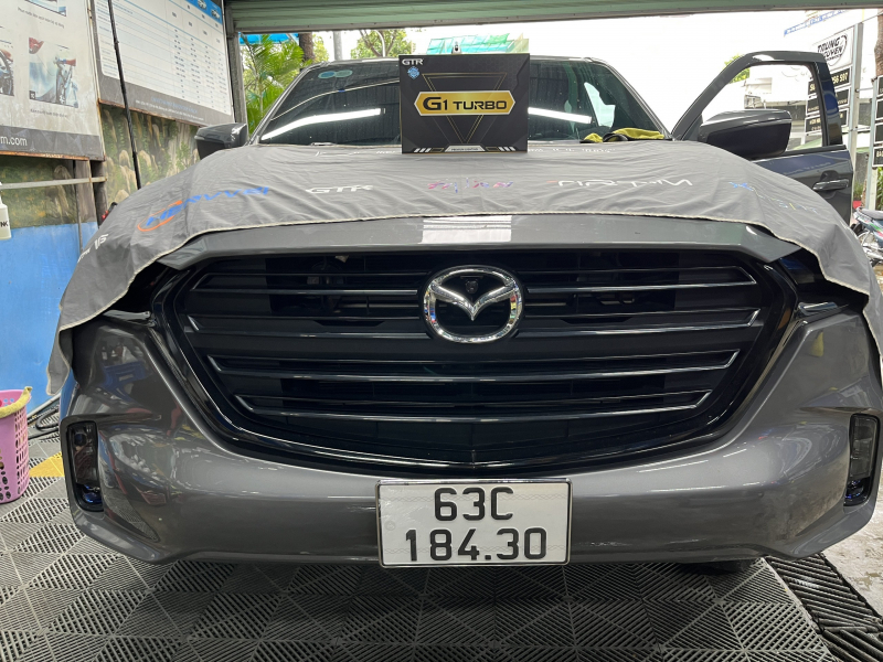 Độ đèn nâng cấp ánh sáng BI GẦM GTR G1 TURBO RGB CHO MAZDA BT59 - TRUNG NGUYEN AUTO 18430 - 18/07/2024