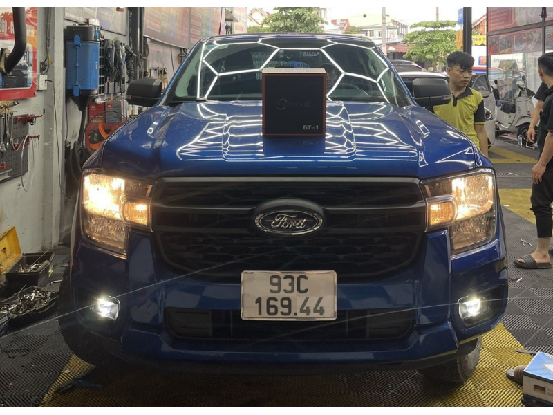 Độ đèn nâng cấp ánh sáng NÂNG CẤP BI GẦM HENVVEI GT-1 CHO XE FORD RANGER