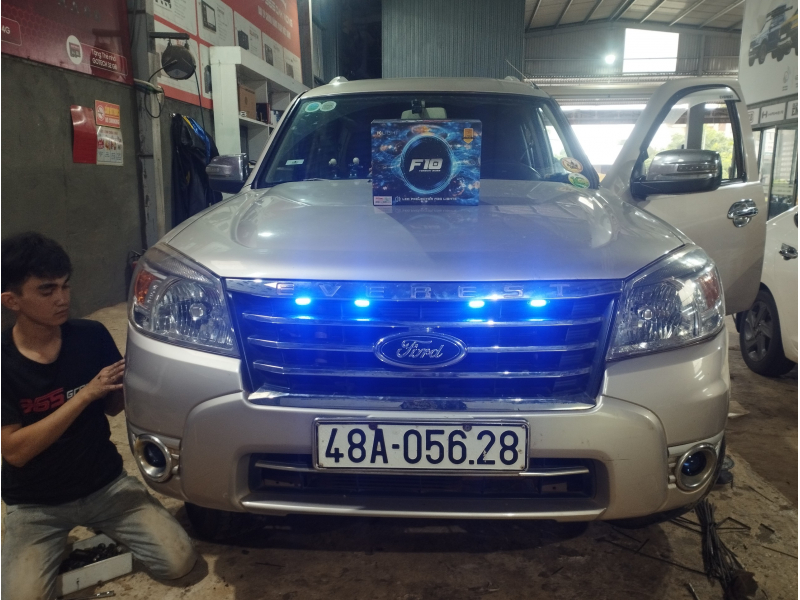 Độ đèn nâng cấp ánh sáng BI GẦM LED X-LIGHT F10 2022 - CÓ MẮT QUỶ CHO XE FORD EVEREST 05628 -AUTO365 ĐĂK NÔNG 26/07/2024