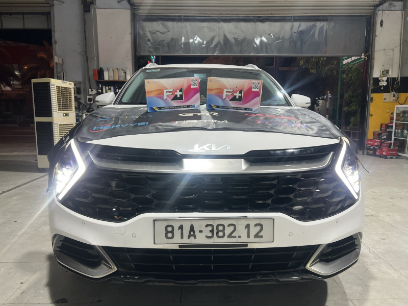 Độ đèn nâng cấp ánh sáng MODULE LASER X-LIGHT F+ ULTRA (NEW 2024), KIA SPORTAGE 2024