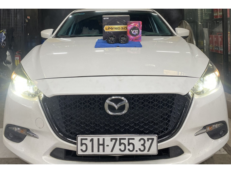 Độ đèn nâng cấp ánh sáng NÂNG CÂẤP BI LED LIMITED 3.0 CHO XE MAZDA 3