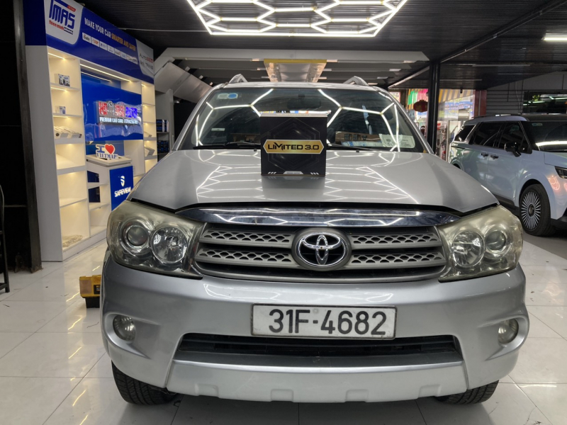 Độ đèn nâng cấp ánh sáng NÂNG CẤP BI LED GTR LIMITED 3.0 - 2024 TĂNG SÁNG TOYOTA FORTUNER 