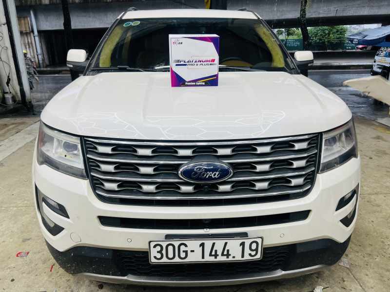 Độ đèn nâng cấp ánh sáng Platinum Plus cho Ford Explorer 2018