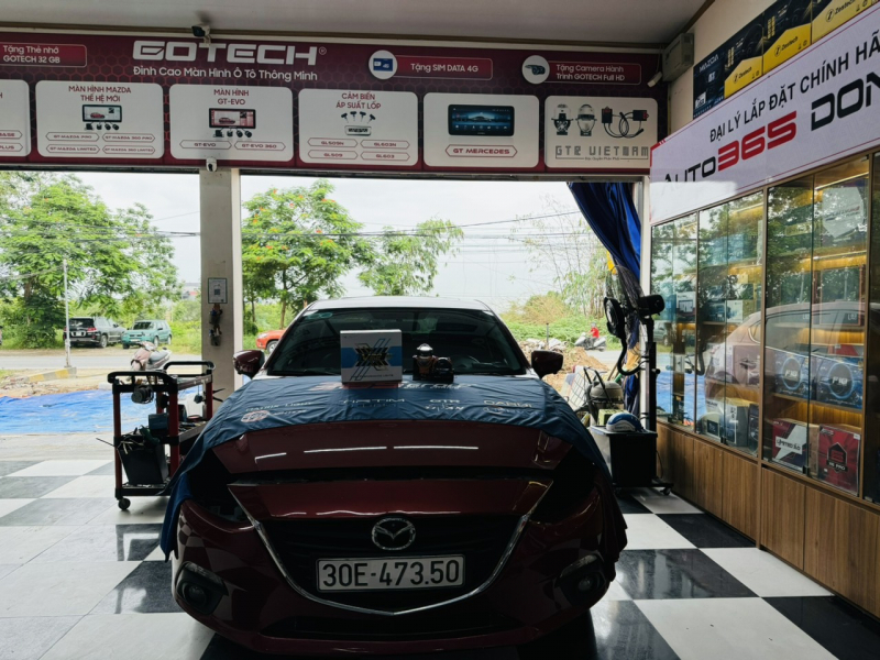 Độ đèn nâng cấp ánh sáng Nâng cấp ánh sáng cho xe Mazda3