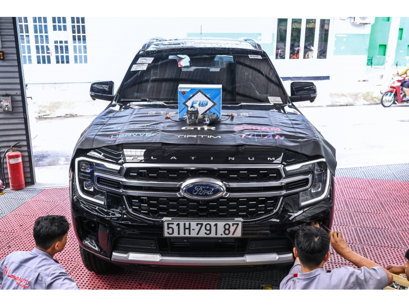 Độ đèn nâng cấp ánh sáng BI GẦM X-LIGHT F10 PRO - 3 NHIỆT MÀU CHO FORD EVEREST - PHI LONG AUTO 79187 - 10/08/2024