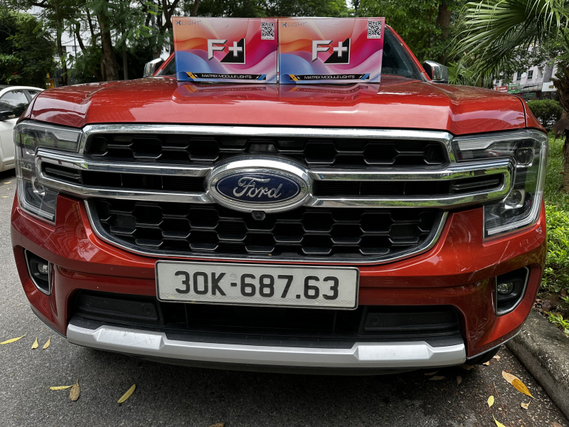 Độ đèn nâng cấp ánh sáng FORD