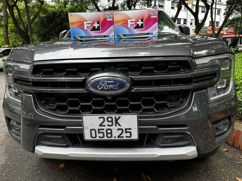 Độ đèn nâng cấp ánh sáng FORD 