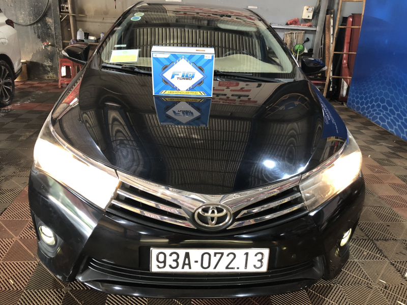 Độ đèn nâng cấp ánh sáng NÂNG CẤP BI GẦM TĂNG SÁNG CHO XE TOYOTA  ALTIS