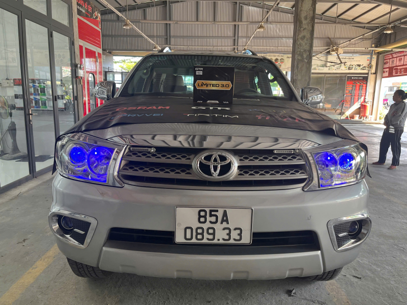 Độ đèn nâng cấp ánh sáng NÂNG CẤP ÁNH SÁNG BI LED GTR LIMITED 3.0 - 2024 CHO XE TOYOTA FORTUNER TẠI NINH THUẬN 85A08933 - 20/08/2024