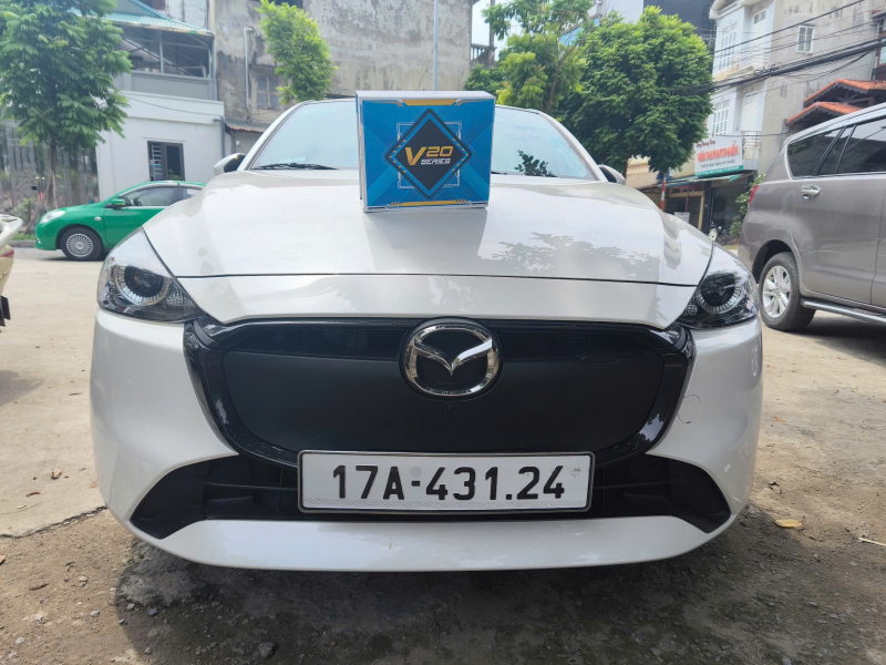 Độ đèn nâng cấp ánh sáng  MAZDA 