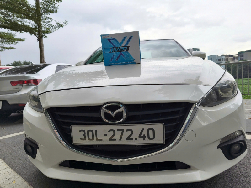 Độ đèn nâng cấp ánh sáng  MAZDA