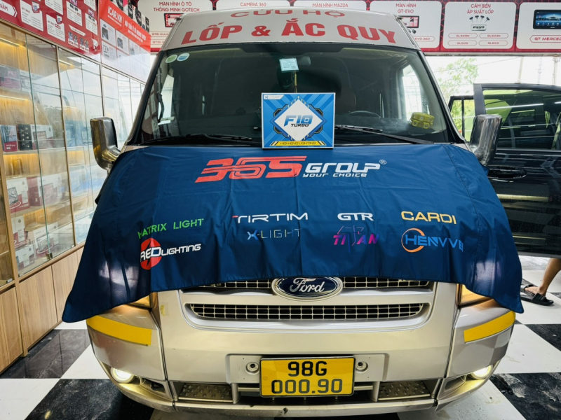 Độ đèn nâng cấp ánh sáng Nâng cấp ánh sáng cho xe Ford Transit