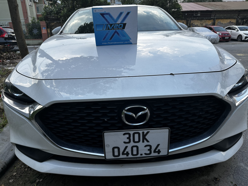 Độ đèn nâng cấp ánh sáng MAZDA 