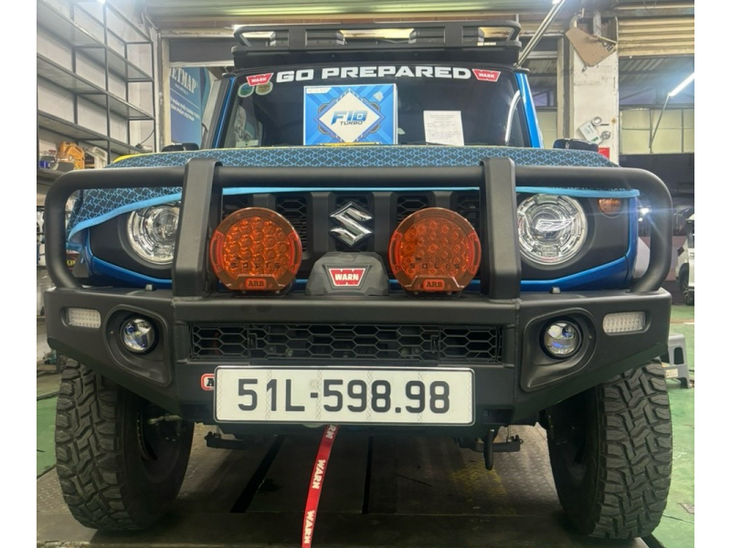 Độ đèn nâng cấp ánh sáng Nâng cấp ánh sáng đèn gầm cho Suzuki Jimny