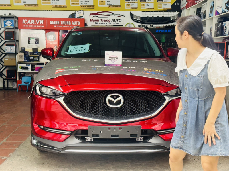 Độ đèn nâng cấp ánh sáng BI TRỢ SÁNG TITAN M20 CHO MAZDA CX5