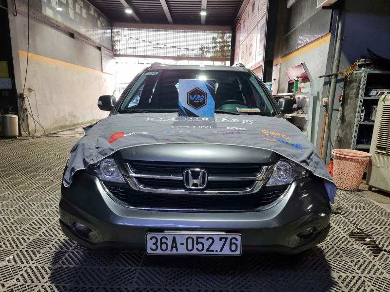 Độ đèn nâng cấp ánh sáng Nâng cấp bi pha tăng sáng GTR cho Honda CRV