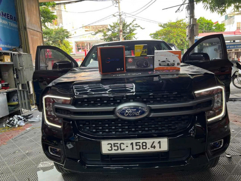 Độ đèn nâng cấp ánh sáng Nâng cấp bi gầm cho chủ xe ford ranger 