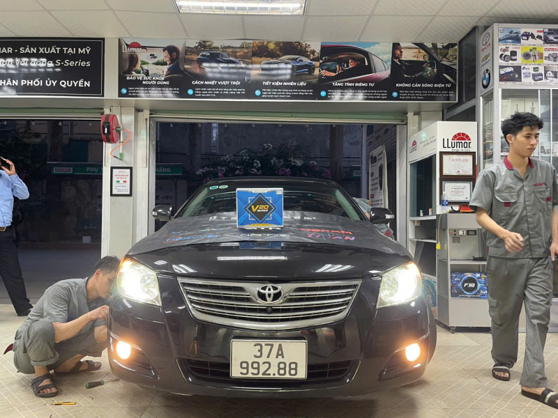 Độ đèn nâng cấp ánh sáng BI LED X-LIGHT V20 2023 (9+1+1) CHO CAMRY 2008 - NGOCHAAUTO 99288 - 13/9/2024